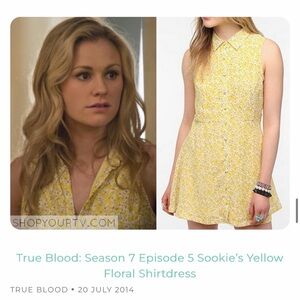 Sookie Stackhouse True Blood Lucca Couture Yellow Dress